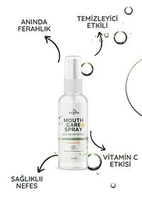 Vitamin C Ağız Bakım Spreyi - Anında Ağız Kokusu Giderici, Ferah ve Sağlıklı Nefes 50 ml ürün fotoğrafı