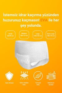 10 Lu Emici Külot Medium(80-110CM) Large(100-140CM) 1 Paket 10 Adet Large ürün fotoğrafı