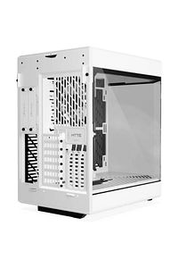 Y60 Beyaz Temperli Cam USB 3.2 E-ATX Premium Mid Tower Gaming Kasa (CS-HYTE-Y60-WW) ürün fotoğrafı