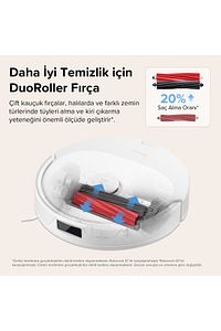 Vacuum Cleaner Q8 Max Robot Süpürge Beyaz ürün fotoğrafı