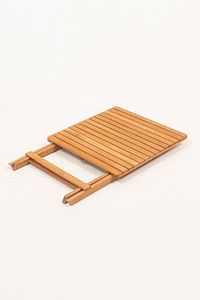 Minderli Balkon Bahçe Mutfak 3'lü Bistro Set Katlanır Masa sandalye 50x50 ürün fotoğrafı