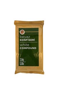Alt450 Beyaz Konfiseri Kuvertür 2.5kg ürün fotoğrafı