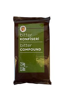 Alt449 Bitter Konfiseri Kuvertür 2.5kg ürün fotoğrafı