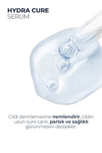 Yoğun Nemlendirici Serum (HYALURONİC SERUM & ALLANTOİN) - Hydra Cure Serum - 30 ml ürün fotoğrafı