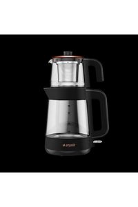 Cm 6964 S Resital Siyah 1900 W Cam Demlikli Çay Makinesi ürün fotoğrafı