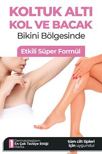 Lazer Etkili Tüy Dökücü Ve Tüy Azaltıcı Epilasyon Krem Tüm Cilt Tipleri Için (ÖZEL FORMÜL) 250 ml ürün fotoğrafı