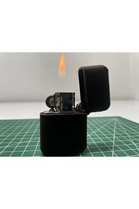 Leather Handmade El Yapımı Hakiki Deri Çakmak Benzinli Deri Çakmak Kılıfı ürün fotoğrafı