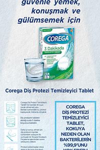 Cleanser Bio Protez Temizleme Tableti 30'lu X 2 Adet ürün fotoğrafı