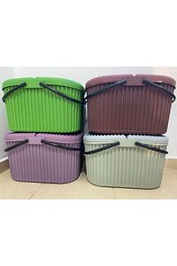 Sepetto Piknik Sepeti Kırmızı 2601650 ürün fotoğrafı