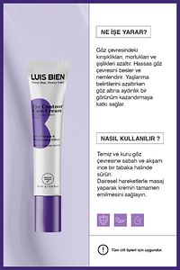 Göz Çevresi Aydınlatıcı Krem |15ml | Göz Çevresi Bakımı ürün fotoğrafı