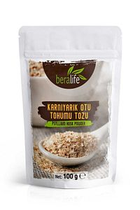 Karnıyarık Otu Tohumu (PSYLLİUM) Tozu - 100gr Karnıyarık Otu Tohumu Tozu ürün fotoğrafı