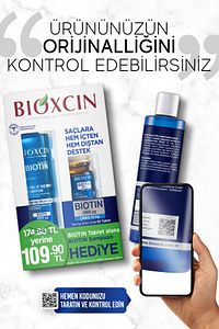 Biotin 5000 Mcg 60 Tablet Biotin Şampuan 300 ml Kofre ürün fotoğrafı