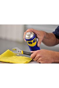 WD-40 Çok Amaçlı Sıvı, Yağ Çözücü, Pas Sökücü, Temizleyici ve Koruyucu, 400ml ürün fotoğrafı