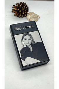 Kişiye Özel Resim - Yazı - Logo Yapılabilir Siyah Şık Trend Sigara Kutusu - Trend Ürün ürün fotoğrafı