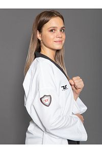 Tusah Wt Onaylı Pro Fighter Fileli Dobok Taekwondo Tekvando Elbisesi Dubok ürün fotoğrafı