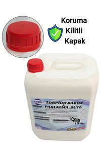 Oto Torpido Parlatıcı Süt, Plastik Aksam Yenileyici Ve Araba Göğüs Parlatıcı 5kg - Sünger Hediyeli ürün fotoğrafı