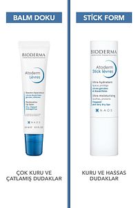 Atoderm Lip Balm Kuru, Çatlamış Dudak Besleyici Nemlendirici Dudak Kremi Avokado ve Shea Yağı 15 ml ürün fotoğrafı