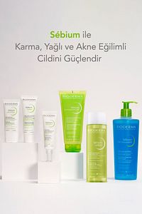 Sebium Karma, Yağlı ve Akne Eğilimli Ciltler Sivilce, Siyah Nokta Karşıtı Yüz Temizleme Jeli 500 ml ürün fotoğrafı