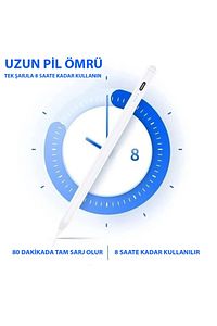 İos Android Windows Uyumlu Tablet Telefon Ipad Yazı Çizim Kalemi Yedek Uç ürün fotoğrafı
