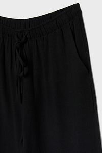 Keten Karışımlı Bol Kesim Pantolon ürün fotoğrafı