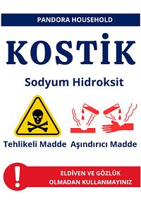 Sabun İmalat Kostiği 1000g 1 Kg Sodyum Hidroksit Payet Kostik ürün fotoğrafı