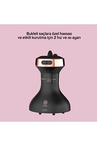 Ar5086 Bellissima Diffon Ceramic Kıvırcık Saçlara Özel Saç Kurutma Makinesi - Siyah ürün fotoğrafı