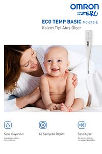 Eco Temp Basic, Suya Dayanıklı Beden Tipi Ateş Ölçer ürün fotoğrafı