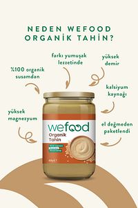 Organik Tahin 600 Gr ürün fotoğrafı