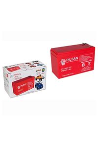 Pilsan 12 Volt 7 Amper Akülü Araba Aküsü 12 V 7 A Pilsan Akü ürün fotoğrafı