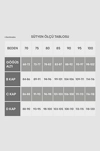 Kadın Ten 6116 Pamuklu Kaplı Emzirme Sütyeni ürün fotoğrafı