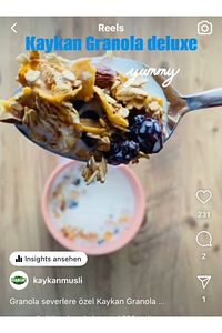 BANA ÖZEL GRANOLA DELUXE KARIŞIM 580GR ürün fotoğrafı