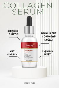 Collagen Serum Kırışıklık Önleyici Kolajen Serum 30 ml ürün fotoğrafı