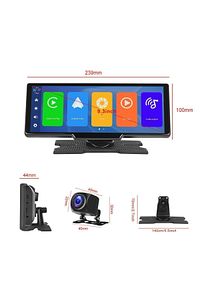Tak Çalıştır Kablosuz Apple Carplay Ve Android Auto Oto Double Teyp Ön Ve Arka Kamera Hediyeli ürün fotoğrafı