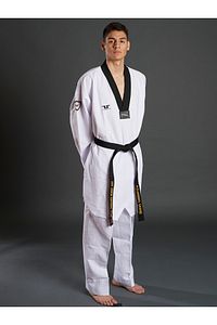 Tusah Wt Onaylı Pro Fighter Fileli Dobok Taekwondo Tekvando Elbisesi Dubok ürün fotoğrafı