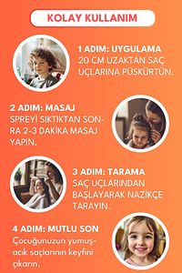Kolay Tarama Saç Spreyi ürün fotoğrafı