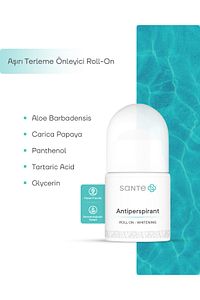 Provitamin B5 Içeren Koltuk Altı Beyazlatıcı Terleme Önleyici Antiperspirant Roll-on 50 ml ürün fotoğrafı