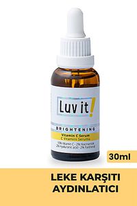 Aydınlatıcı C Vitamini Serum 30 ml - Hyaluronik Asit, Panthenol Ve Niacinamide Içeren Cilt Serumu ürün fotoğrafı