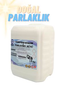 Oto Torpido Parlatıcı Süt, Plastik Aksam Yenileyici Ve Araba Göğüs Parlatıcı 5kg - Sünger Hediyeli ürün fotoğrafı