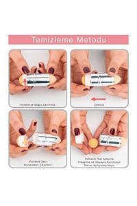 Volkanik Taş Yüz Roller, Yağ Emici, Cilt Matlaştırıcı Lav Taş + Makyaj Süngeri ürün fotoğrafı