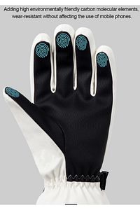 Ultralight Su Geçirmez Unisex Dokunmatik Kayak & Snowboard Eldiveni ürün fotoğrafı