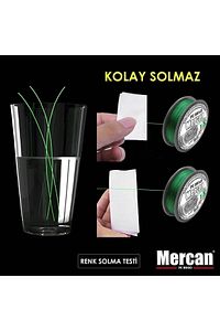 Mercan Pe Örgü Platinum 8x Ip 300 M Yeşil Misina ürün fotoğrafı