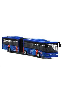 Oyuncak Körüklü Metal Otobüs Metrobüs Çek Bırak 1:48 22 Cm Büyük Model ürün fotoğrafı