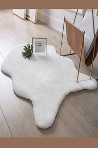 Seria Halı Post Halı Peluş Kürk Halı Kaymaz Taban Makinede Yıkanır ürün fotoğrafı