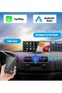Tak Çalıştır Kablosuz Apple Carplay Ve Android Auto Oto Double Teyp Ön Ve Arka Kamera Hediyeli ürün fotoğrafı