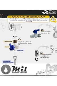 Su Arıtma Cihazı 12 Aşamalı Multimineral Filtreli 12 Lt Çelik Tanklı (BNP12-M-S) ürün fotoğrafı