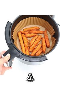 Airfryer (HAVA FRİTÖZÜ) Philips Xiaomi Fritöz Pişirme Kağıdı 50 Adet ürün fotoğrafı