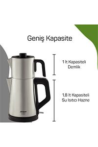 Ar3129 Deminde Inox Çay Makinesi ürün fotoğrafı