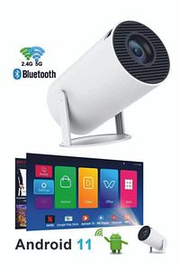 Taşınabilir Sinema Projektörü 1280 * 720p Ev Sineması Bluetooth Android 11 ürün fotoğrafı