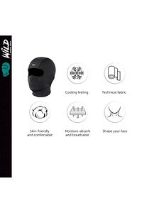 Balaklava Termal Spor Motor Maske Shadow ürün fotoğrafı