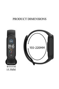 Xiaomi Mi Band 5 Ve 6 Uyumlu Silikon Yüksek Kalite Kordon Kayış Set ürün fotoğrafı